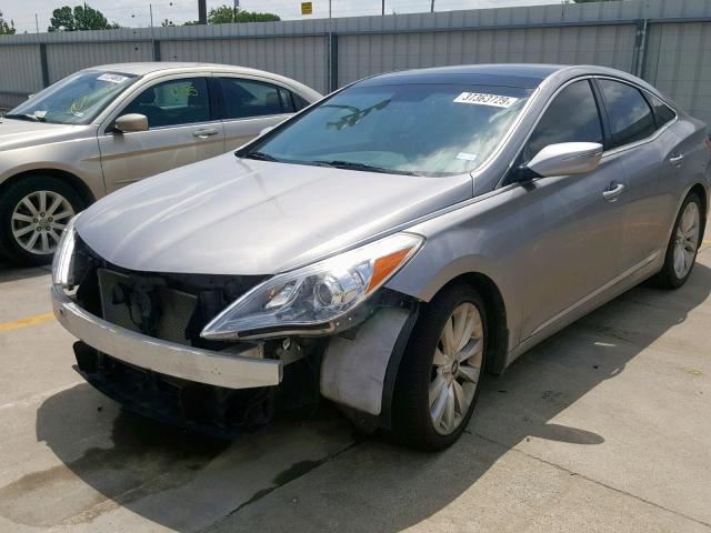 KMHFH4JG9CA155999 - 2012 HYUNDAI AZERA GLS SILVER photo 2