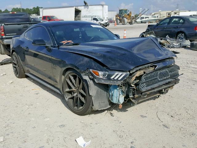 1FA6P8CF7F5310832 - 2015 FORD MUSTANG GT BLACK photo 1