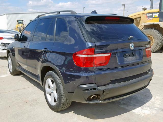 5UXFE43537L018154 - 2007 BMW X5 3.0I BLUE photo 3