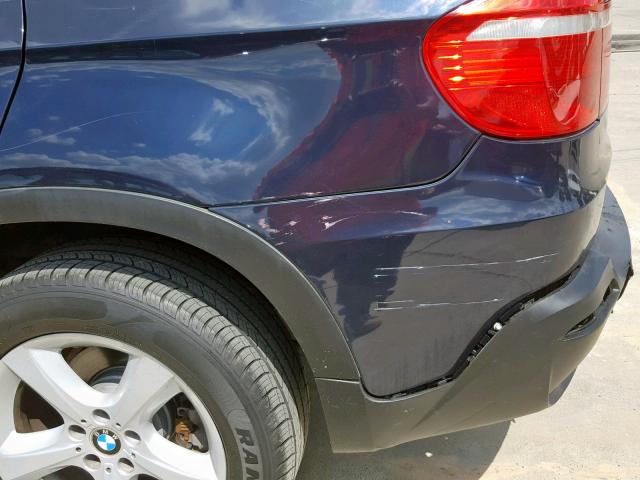 5UXFE43537L018154 - 2007 BMW X5 3.0I BLUE photo 9