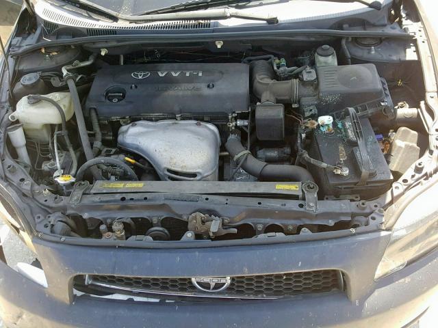 JTKDE177760120391 - 2006 TOYOTA SCION TC ნაცრისფერი ფოტო 7