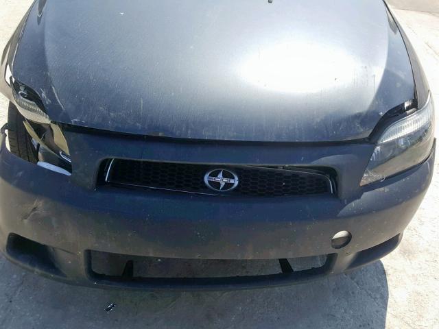 JTKDE177760120391 - 2006 TOYOTA SCION TC ნაცრისფერი ფოტო 9