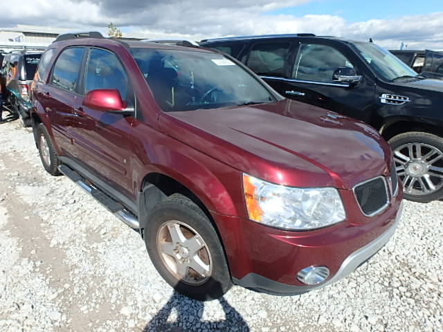 2CKDL43F886056442 - 2008 PONTIAC TORRENT AW MAROON photo 1