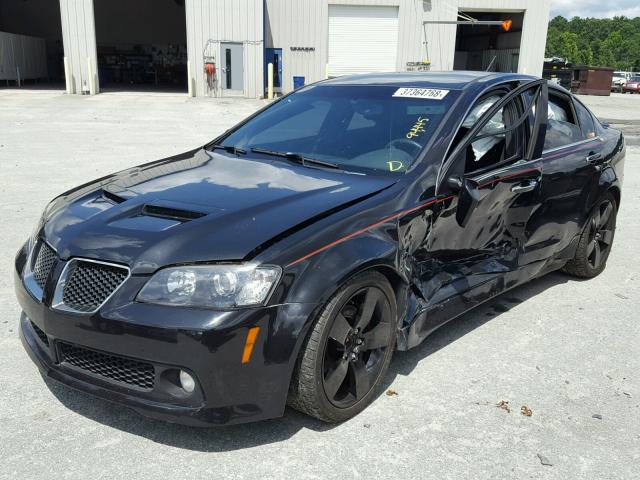 6G2EC57Y59L175904 - 2009 PONTIAC G8 GT BLACK photo 2