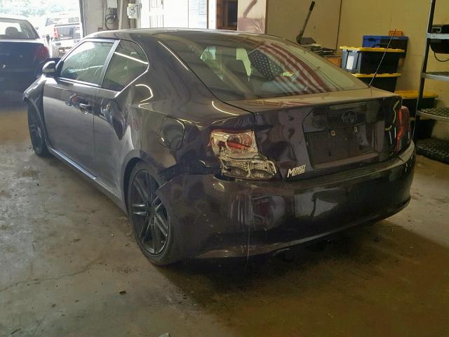 JTKJF5C79B3012912 - 2011 TOYOTA SCION TC იასამნისფერი ფოტო 3