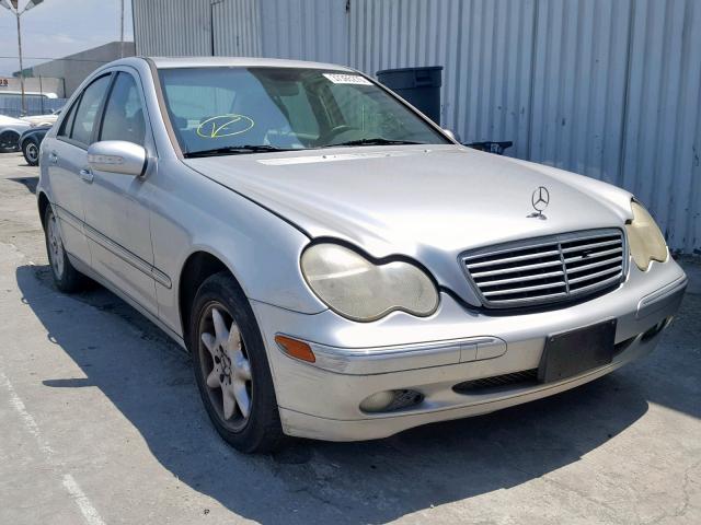 WDBRF61J53F358548 - 2003 MERCEDES-BENZ C 240 SILVER photo 1