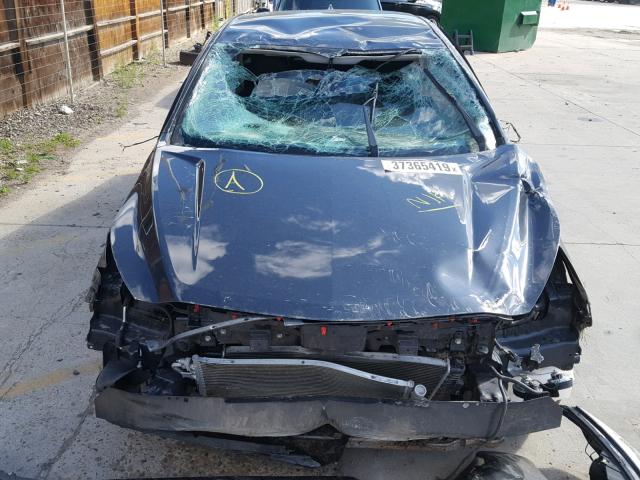 1G11C5SL4EF180533 - 2014 CHEVROLET MALIBU 1LT ნაცრისფერი ფოტო 9