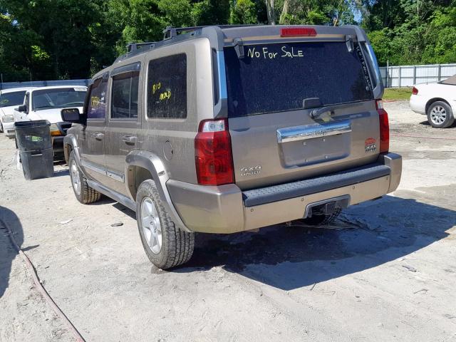 1J8HG58256C286106 - 2006 JEEP COMMANDER 金色 照片 3