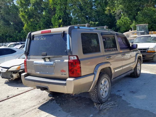 1J8HG58256C286106 - 2006 JEEP COMMANDER 金色 照片 4