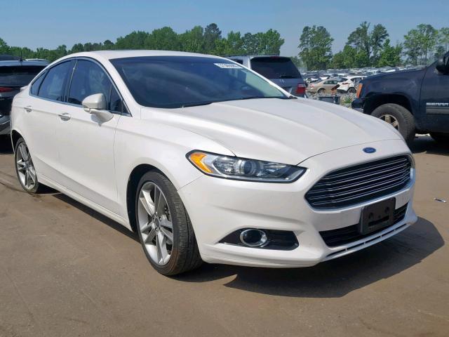 3FA6P0K94GR189138 - 2016 FORD FUSION TIT WHITE photo 1