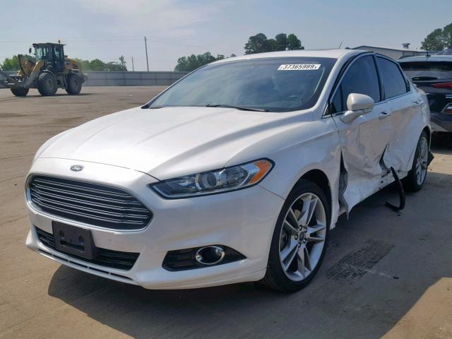 3FA6P0K94GR189138 - 2016 FORD FUSION TIT WHITE photo 2