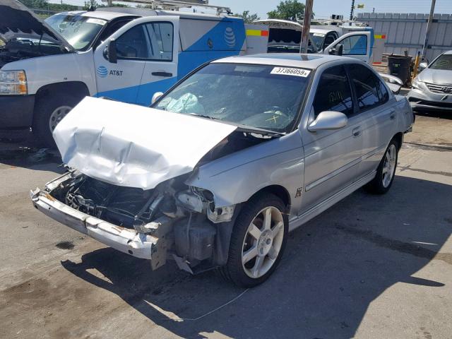 3N1AB51D45L467593 - 2005 NISSAN SENTRA SE- SILVER photo 2