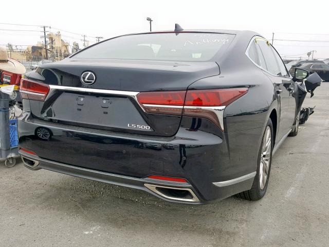 JTHB51FF5J5005709 - 2018 LEXUS LS 500 BLACK photo 4