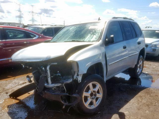 1GKDT13S572242300 - 2007 GMC ENVOY SILVER photo 2