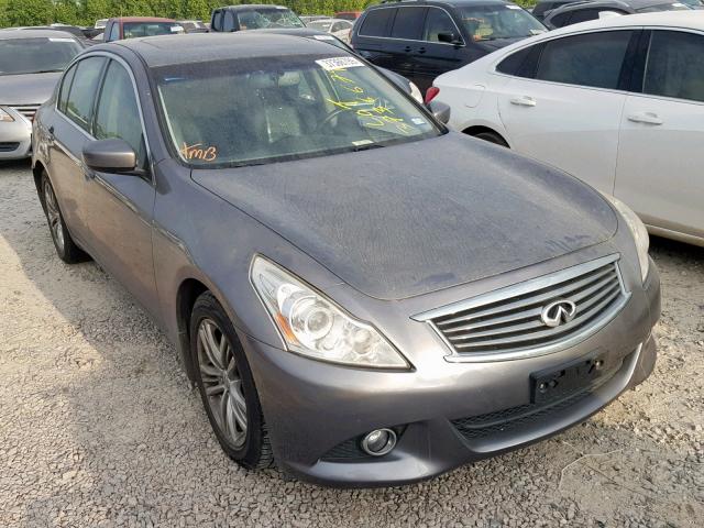 JN1CV6AP9CM627549 - 2012 INFINITI G37 BASE GRAY photo 1