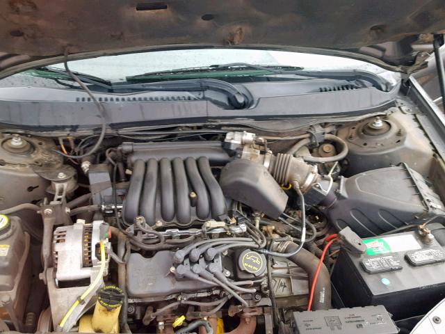 1FAFP55U73A133518 - 2003 FORD TAURUS SES GRAY photo 7