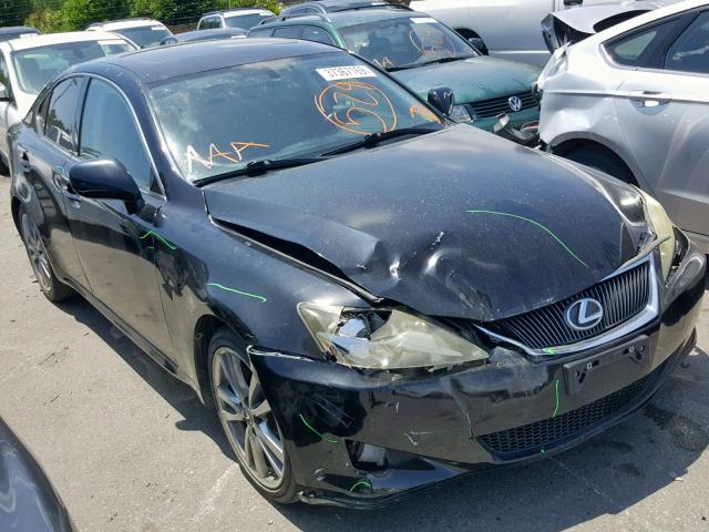 JTHBK262282071657 - 2008 LEXUS IS 250 BLACK photo 1