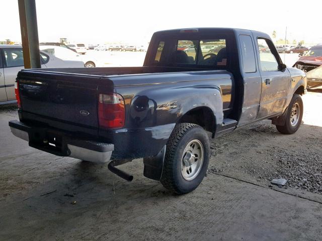 1FTZR15EX1PA50677 - 2001 FORD RANGER SUP BLACK photo 4