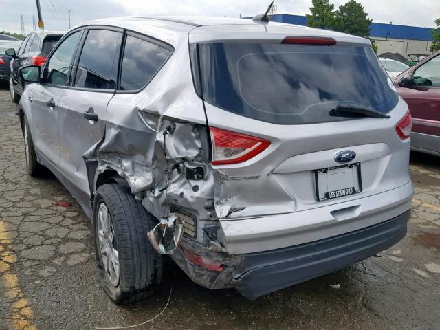 1FMCU0F7XEUD86573 - 2014 FORD ESCAPE S SILVER photo 3