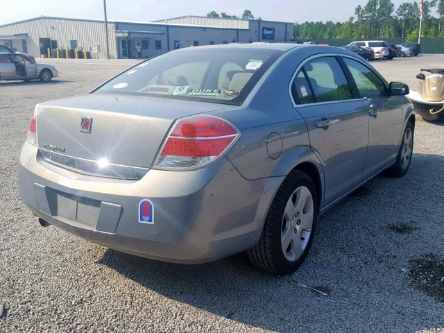 1G8ZS57B19F148832 - 2009 SATURN AURA XE BLUE photo 4