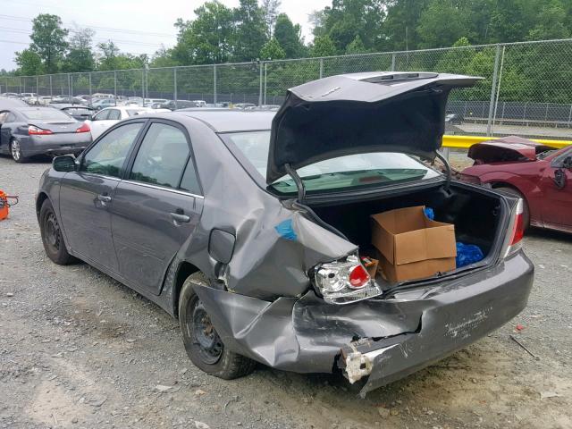 4T1BE30K45U976761 - 2005 TOYOTA CAMRY LE GRAY photo 3