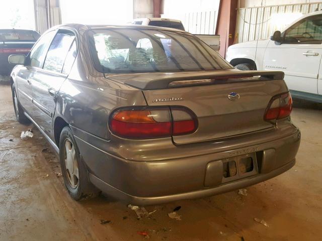 1G1NE52JXY6303752 - 2000 CHEVROLET MALIBU LS GRAY photo 3