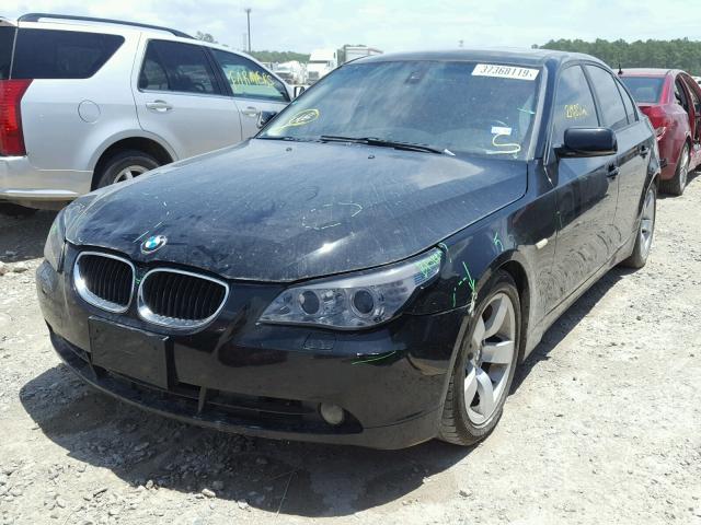 WBANA53554B847868 - 2004 BMW 525 I BLACK photo 2