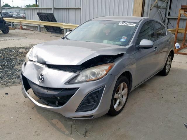 JM1BL1VF2B1480672 - 2011 MAZDA 3 I SILVER photo 2