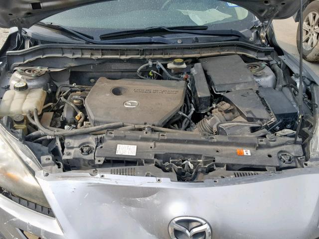 JM1BL1VF2B1480672 - 2011 MAZDA 3 I SILVER photo 7