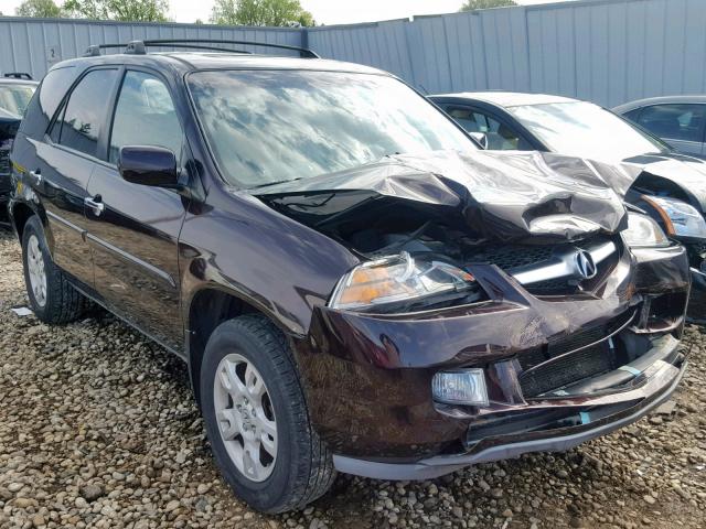 2HNYD18775H552350 - 2005 ACURA MDX TOURIN BLACK photo 1