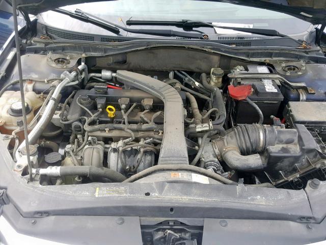 3FAHP06Z57R167264 - 2007 FORD FUSION S BLUE photo 7