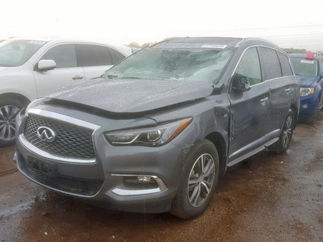 5N1DL0MM8KC515203 - 2019 INFINITI QX60 LUXE GRAY photo 2