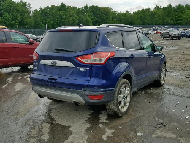 1FMCU9J97EUA49646 - 2014 FORD ESCAPE TIT BLUE photo 4