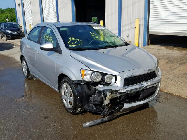 1G1JA5SH5E4196768 - 2014 CHEVROLET SONIC LS SILVER photo 1