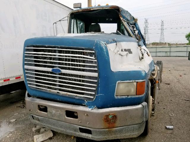 1FTYY95B2NVA08542 - 1992 FORD L-SERIES L BLUE photo 2