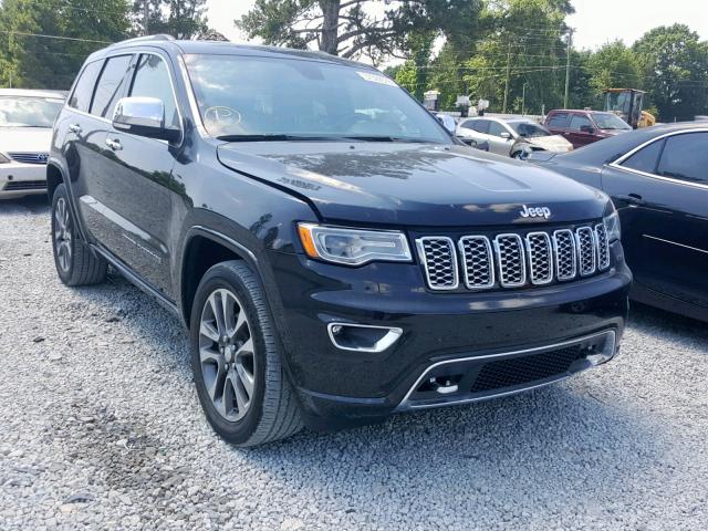 1C4RJECG1HC708746 - 2017 JEEP GRAND CHER BLACK photo 1