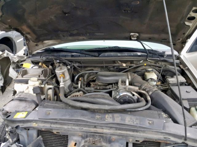 1GNCT18W61K150310 - 2001 CHEVROLET BLAZER SILVER photo 7