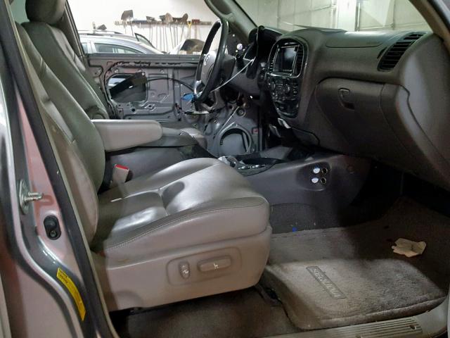 5TDBT48A36S267451 - 2006 TOYOTA SEQUOIA LI GRAY photo 5