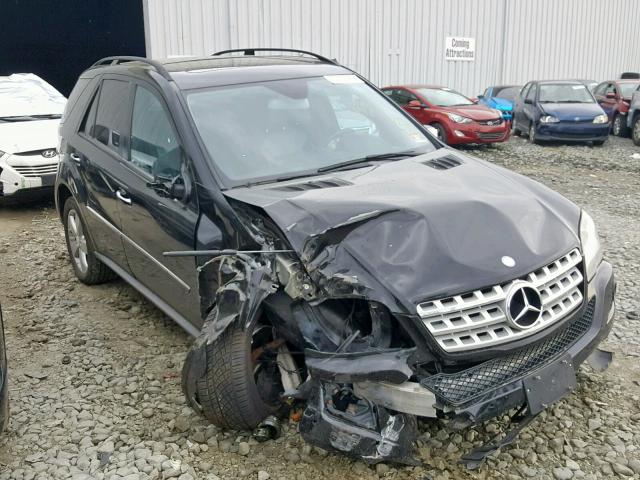 4JGBB86E29A452927 - 2009 MERCEDES-BENZ ML 350 BLACK photo 1