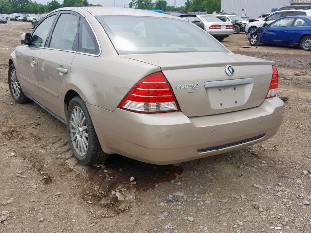 1MEHM42166G610052 - 2006 MERCURY MONTEGO PR 棕色 照片 3