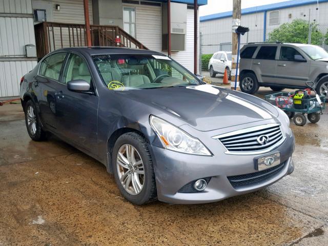 JN1CV6AR3BM409641 - 2011 INFINITI G37 GRAY photo 1