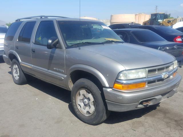 1GNDT13X33K173308 - 2003 CHEVROLET BLAZER TAN photo 1