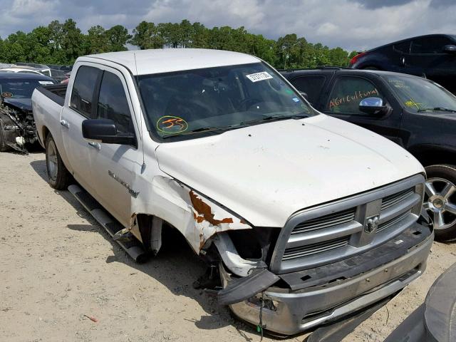 1C6RD6LT6CS207769 - 2012 DODGE RAM 1500 S WHITE photo 1