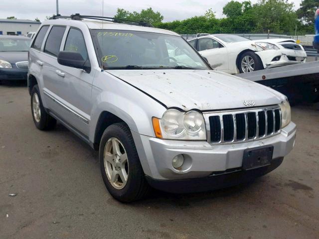 1J4HS58N15C619104 - 2005 JEEP GRAND CHER SILVER photo 1