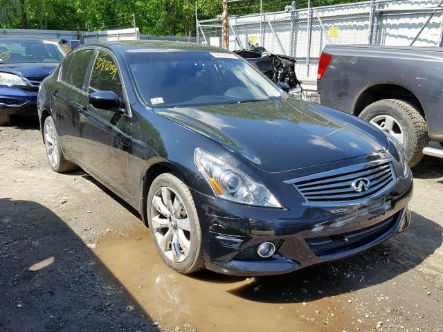 JN1CV6AR8DM766977 - 2013 INFINITI G37 BLACK photo 1