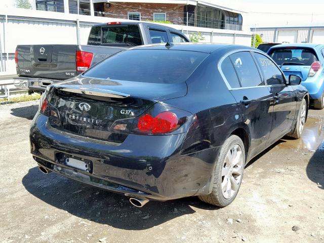 JN1CV6AR8DM766977 - 2013 INFINITI G37 BLACK photo 4