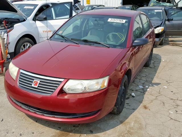 1G8AJ52F75Z176556 - 2005 SATURN ION LEVEL BURGUNDY photo 2