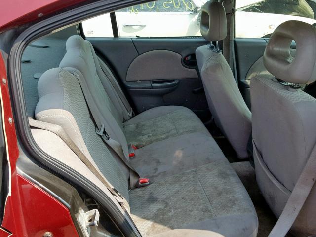 1G8AJ52F75Z176556 - 2005 SATURN ION LEVEL BURGUNDY photo 6