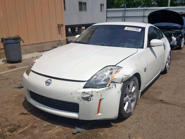 JN1AZ34D33T112273 - 2003 NISSAN 350Z COUPE WHITE photo 2