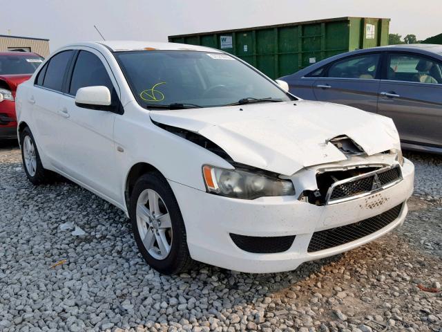 JA3AU26U68U033022 - 2008 MITSUBISHI LANCER ES WHITE photo 1